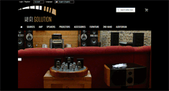 Desktop Screenshot of hifi-solution.com